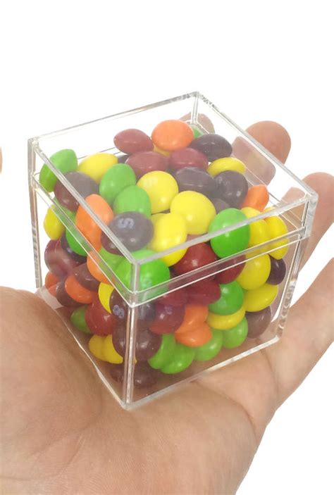 plastic candy boxes